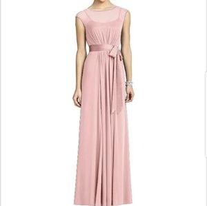 AFTER SIX PINK CHIFFON 6676 BRIDESMAID DRESS